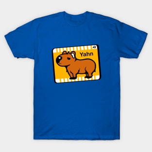 Yahn the Capybara T-Shirt